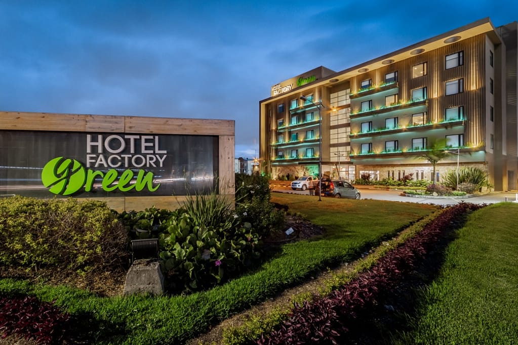 Fachada Hotel Factory Green
